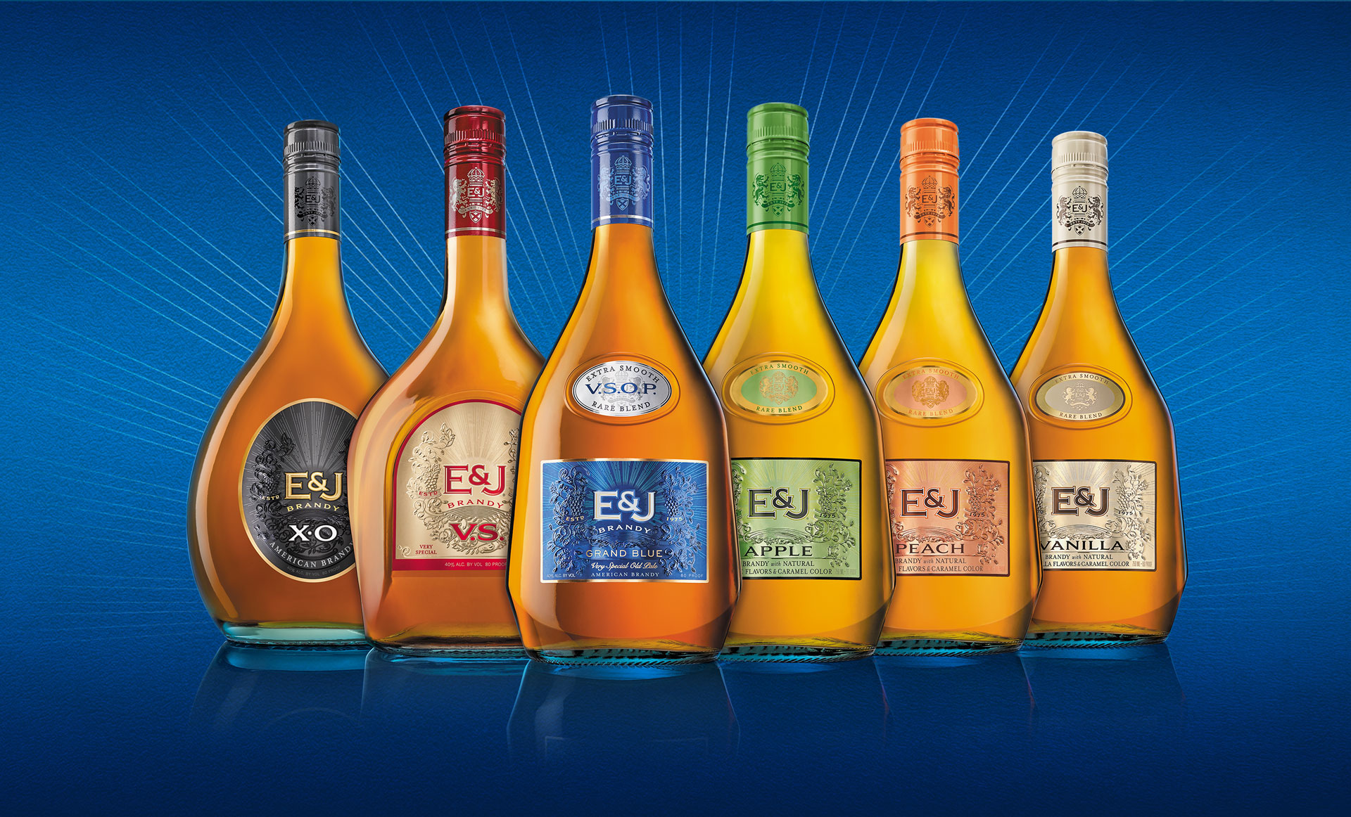 new E&J bottles